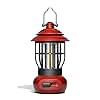 NEUEFAMI Camping Lamp, COB Lantern for Power Outage, Lantern for Emergency Supplies, Suitable for Indoor and Outdoor, Camping Site, Outdoor Portable Lantern, Red