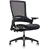 CLATINA Swivel Executive Chair, Adjustable Ergonomic Computer Chair with 3D Armrest and Lumbar Support, Mesh Backrest Task Chair for Home Office Conference Room