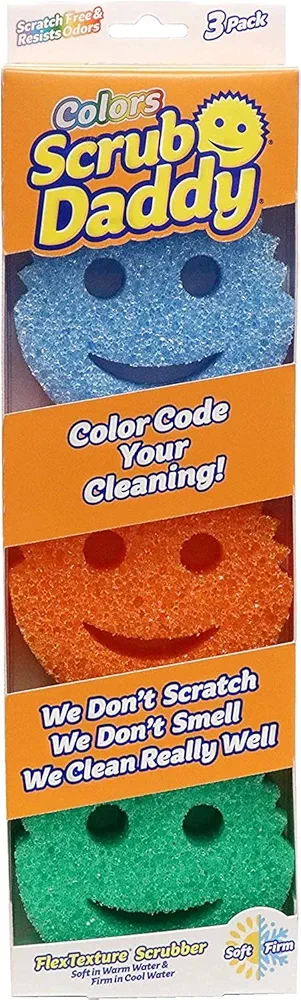 Scrub Daddy Colors, Flexible 3pk