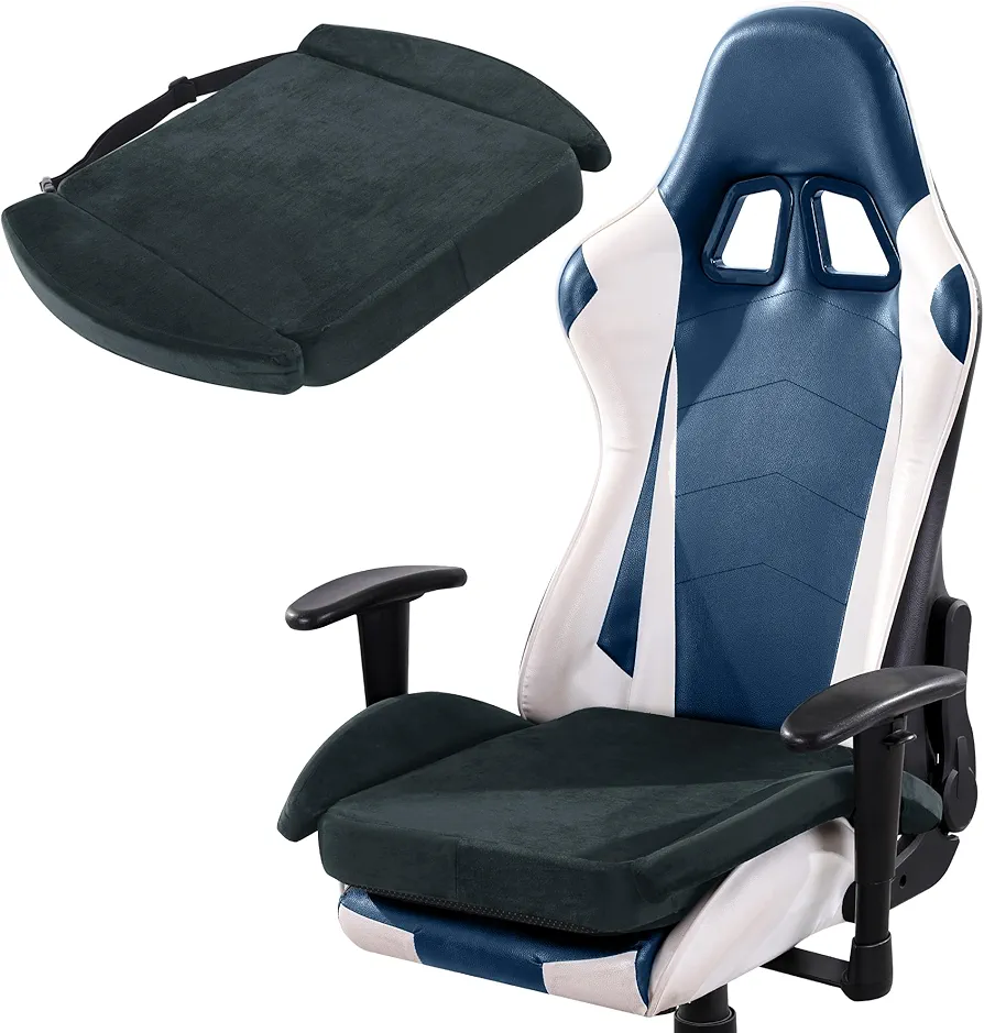 BALAPET Ultra Soft Gaming Chair Cushion for Long Sitting Gamers,Tailbone Pain Reduce Cushion for Office Chair(Gray)