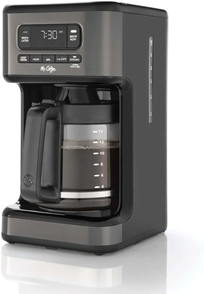 Mr. Coffee 14-Cup Programmable Coffee Maker with Reusable Filter