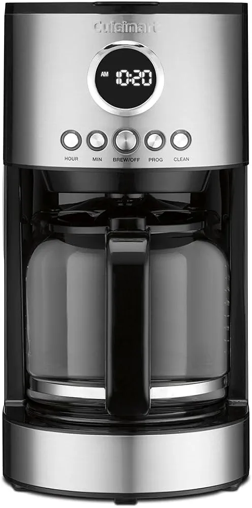 Cuisinart DCC-1220WMFR 12 Cup Stainless Steel Coffee Maker(Renewed)