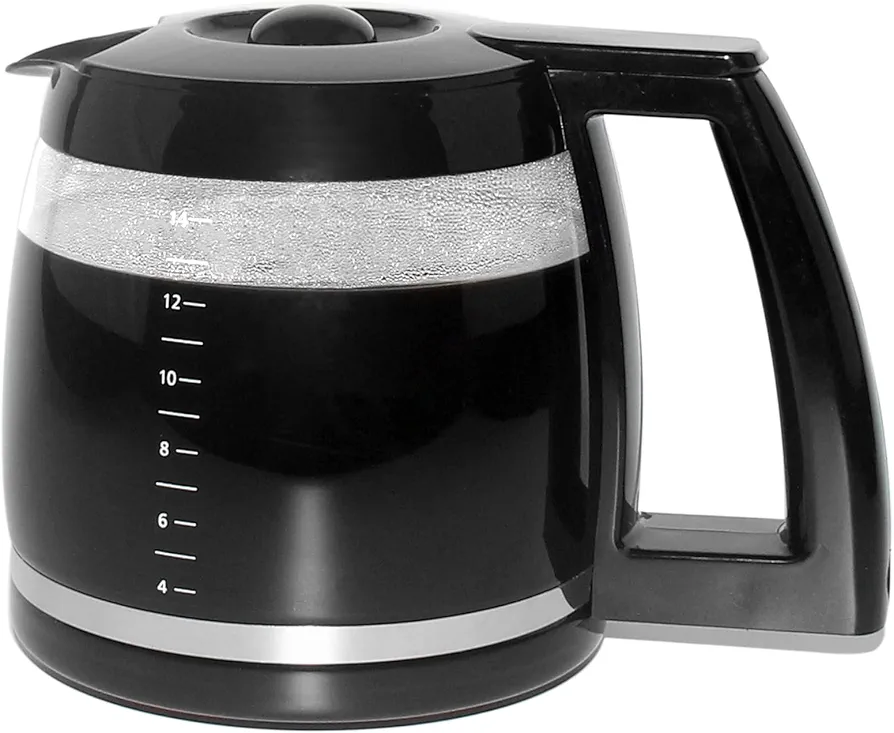 14-Cup Replacement Carafe Compatible with Cuisinart Coffee Maker Models DCC-3200, DCC-3200P1, DCC-2200, DCC-2600, DCC-2800 and CBC-7000PCFR Model# DCC-2200RC