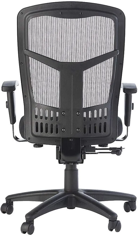Lorell, LLR86205, Executive High-Back Swivel Chair, Black