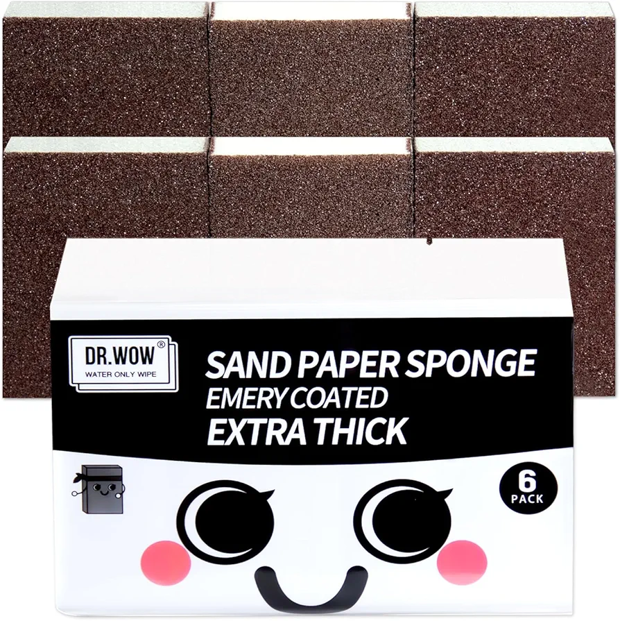 6pcs/lot Magic Cleaning Sponge Carborundum Sponge Brush Household Cleaning Tools Eraser Nano Sponge Washing Kitchen Tool Emery Cleaner 3.94 * 2.76 * 0.98in