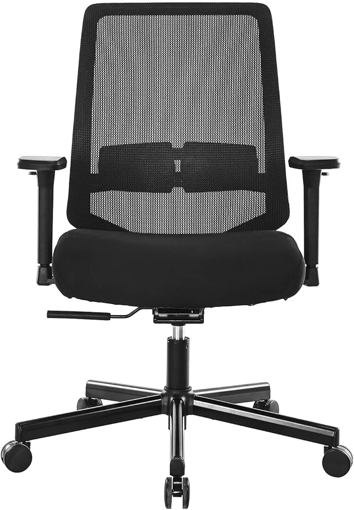 Ergonomic Office Chair Comfy Desk Chair Task Computer Chair Home Office Gaming Chair with Wheels with Adjustable Armrests