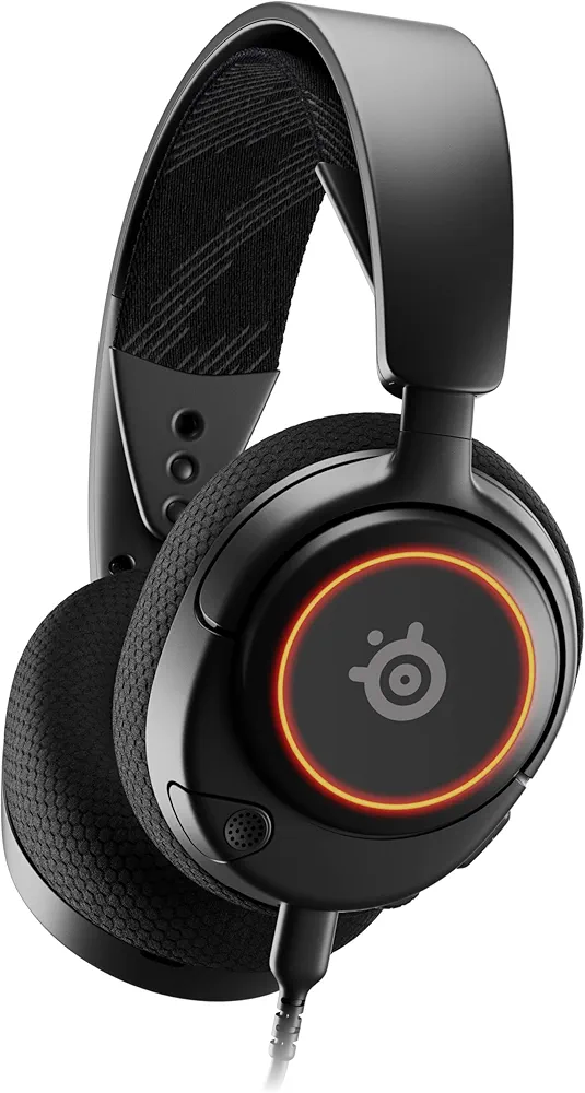 New SteelSeries Arctis Nova 3 Multi-Platform Gaming Headset - Signature Arctis Sound - ClearCast Gen 2 Mic - PC, , Mobile (Renewed)