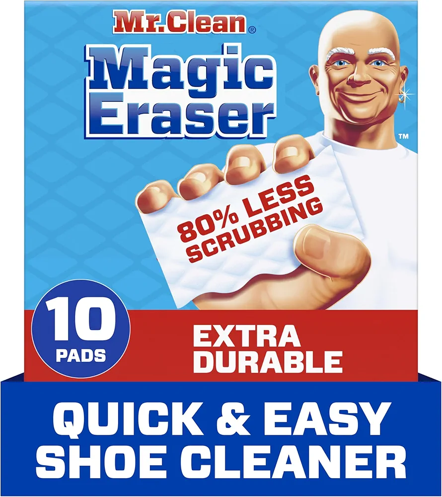 Mr. Clean Magic Eraser Extra Durable, Cleaning Pads with Durafoam, 10 Count