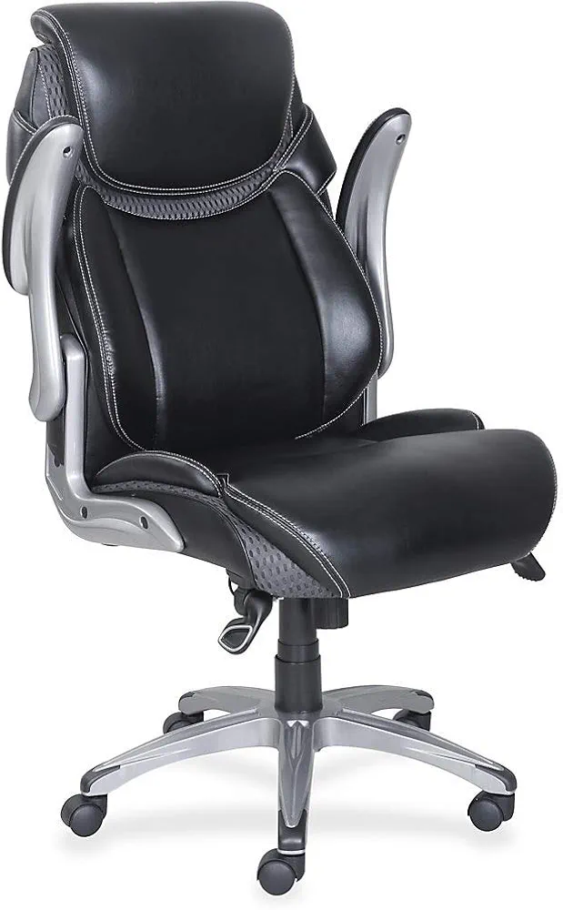 Lorell Wellness by Design Black Executive Chair