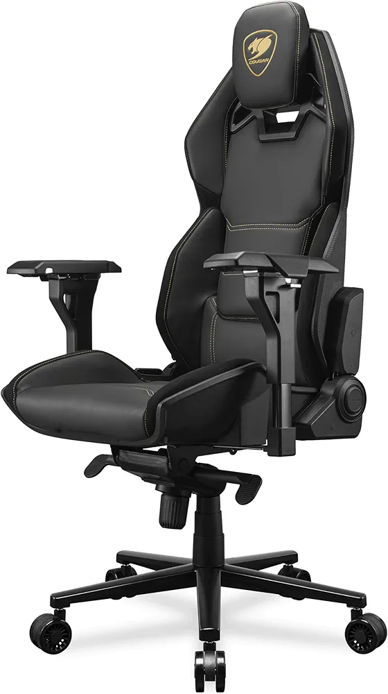 COUGAR Hotrod Royal Gaming Chair, Multi-Zone Backrest, External FRP Shell for Optimum Support, Premium Hyper-Dura Leatherette, 4D Armrest and Class 4 Gas Cylinder