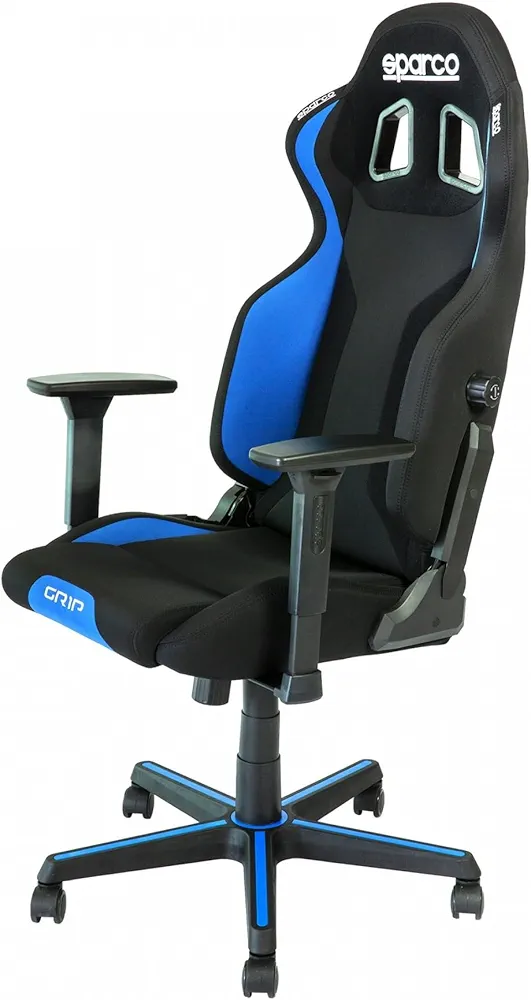 Sparco Black/Blue Grip Chair
