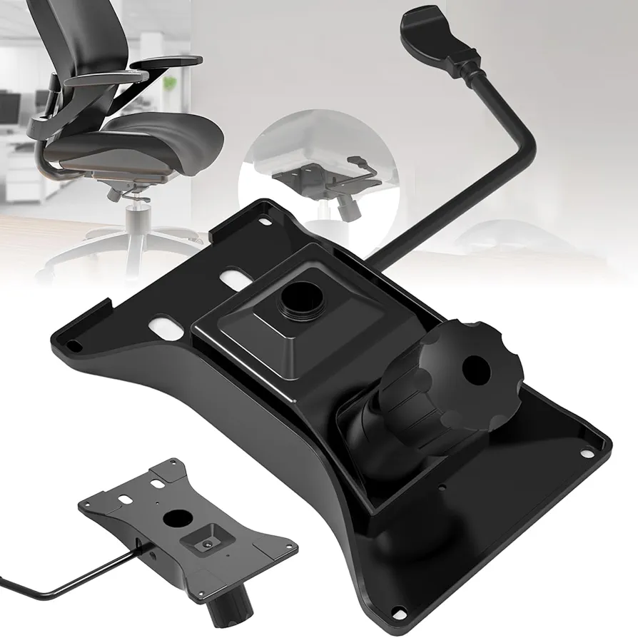 Replacement Heavy Duty 500LBs Office Chair Swivel Tilt Control Seat Mechanism Parts,W/6" x 10.2" Mounting Holes Desk and Gaming Chair Tilt Base,Desk Chair Repair & NO More SQUEAKS(1 Pack)