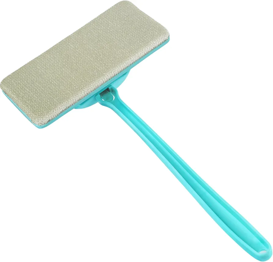 Professional Window Screen Cleaner- Large Brush Face for Door Mesh Cleaning- Detachable Window Screen Cleaning Brush Tool with Wet and Dry Dual-Use -Ultra-Hard ABS Plastic