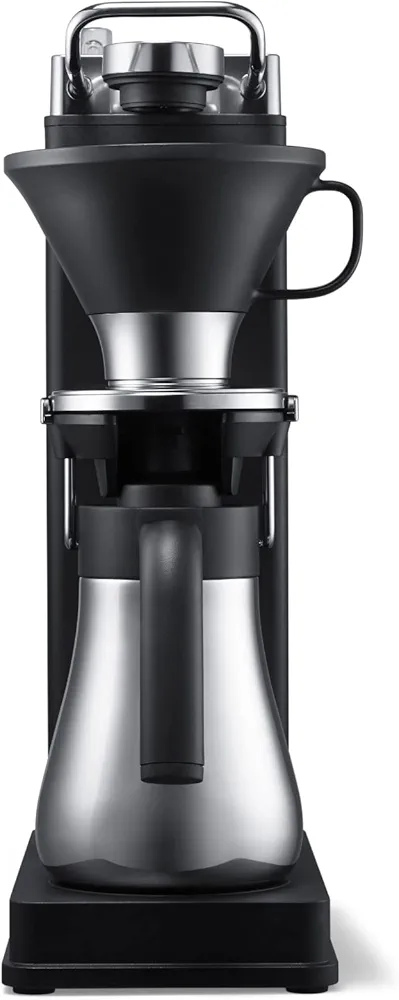 BALMUDA The Brew | Automatic Pour Over Coffee Maker | Clear Brewing Method | Precise Temperature Regulation | Three Brewing Modes: Regular, Strong, Iced | Compact Design | US Version