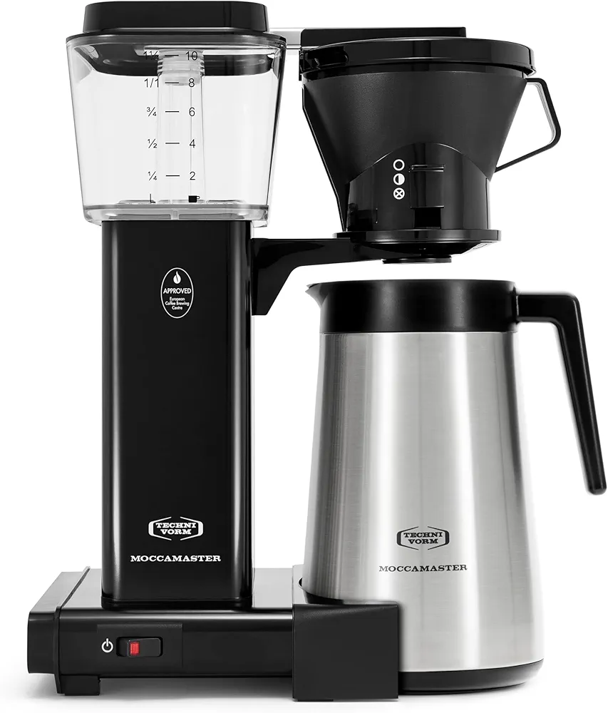 Technivormm Moccamaster 79114 KBT Coffee Brewer, 40 oz, Black