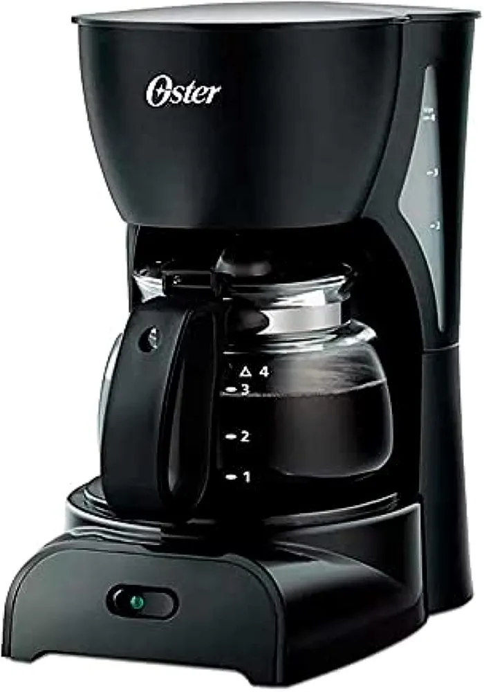 Oster BVSTDC05-053 5-Cup Coffee Maker 220 Volts, Not for USA (European Cord), Black