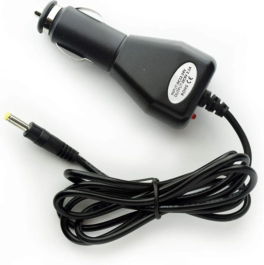 MyVolts 9V in-car Power Supply Adaptor Compatible with X-Rocker 51474 Gaming Chair