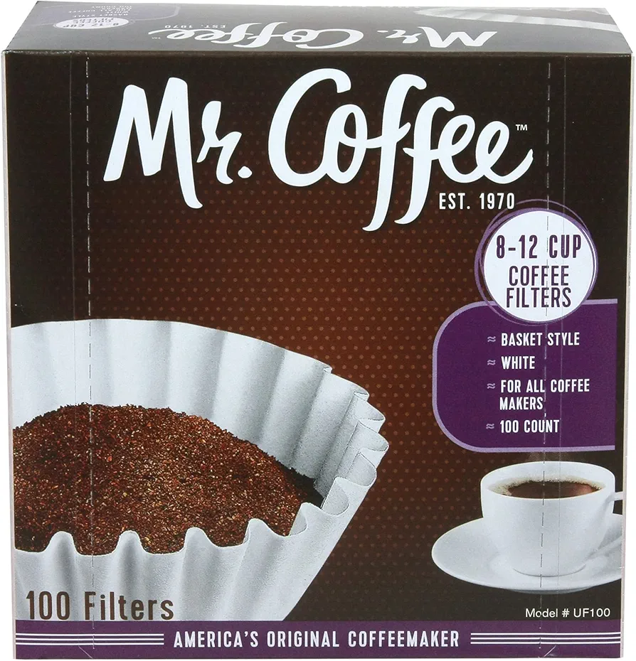 Mr. Coffee 8 - 12 Cup Coffee Filters, Box Of 100